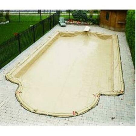 KITCHEN&LOVE CUCINA&AMORE 20 x 44 ft. Armor Kote Inground Winter Pool Cover AK20445